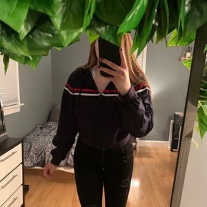 Cropped lightweight jacket